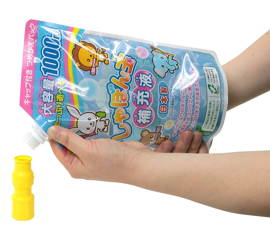 シャボン液 Amazon | 池田工業社 しゃぼん玉補充液1000ml(エコパック